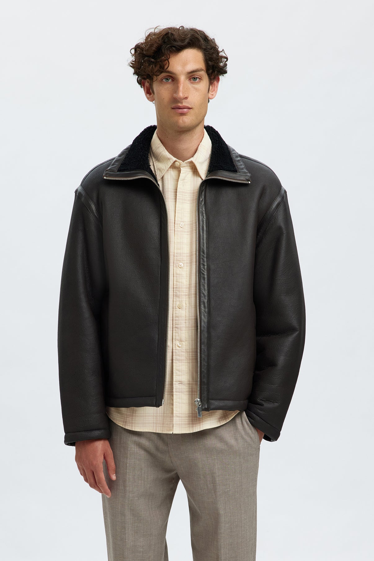 SELECTED HOMME SLHREGCORD YD CHECK LS SHIRT