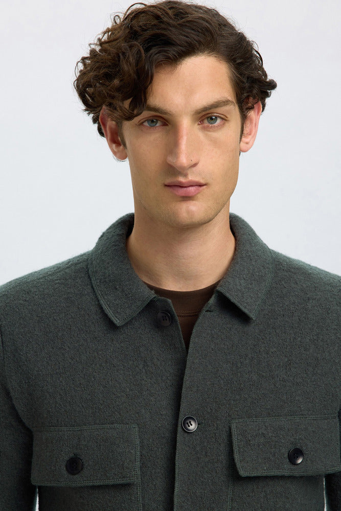 SLHNEALY - Overshirt i uld