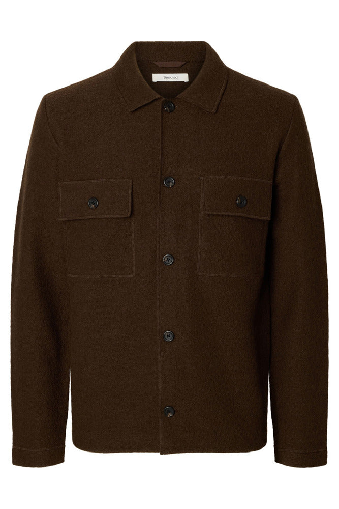 SLHNEALY - Overshirt i uld