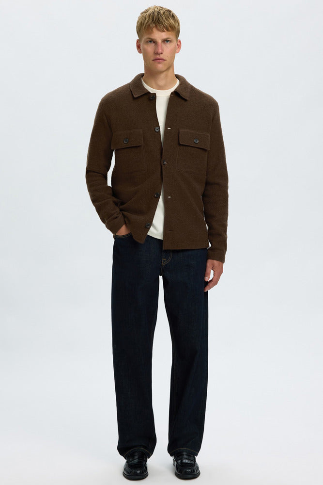 SLHNEALY - Overshirt i uld