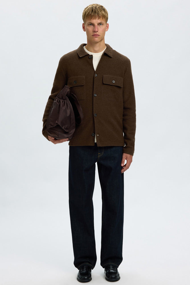 SLHNEALY - Overshirt i uld