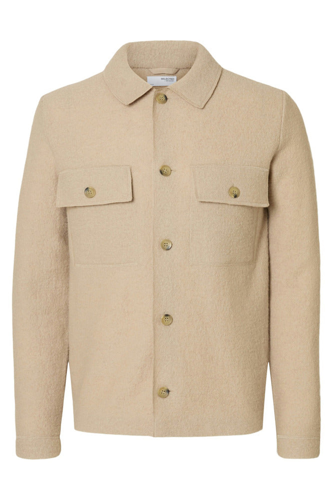 SLHNEALY - Overshirt i uld