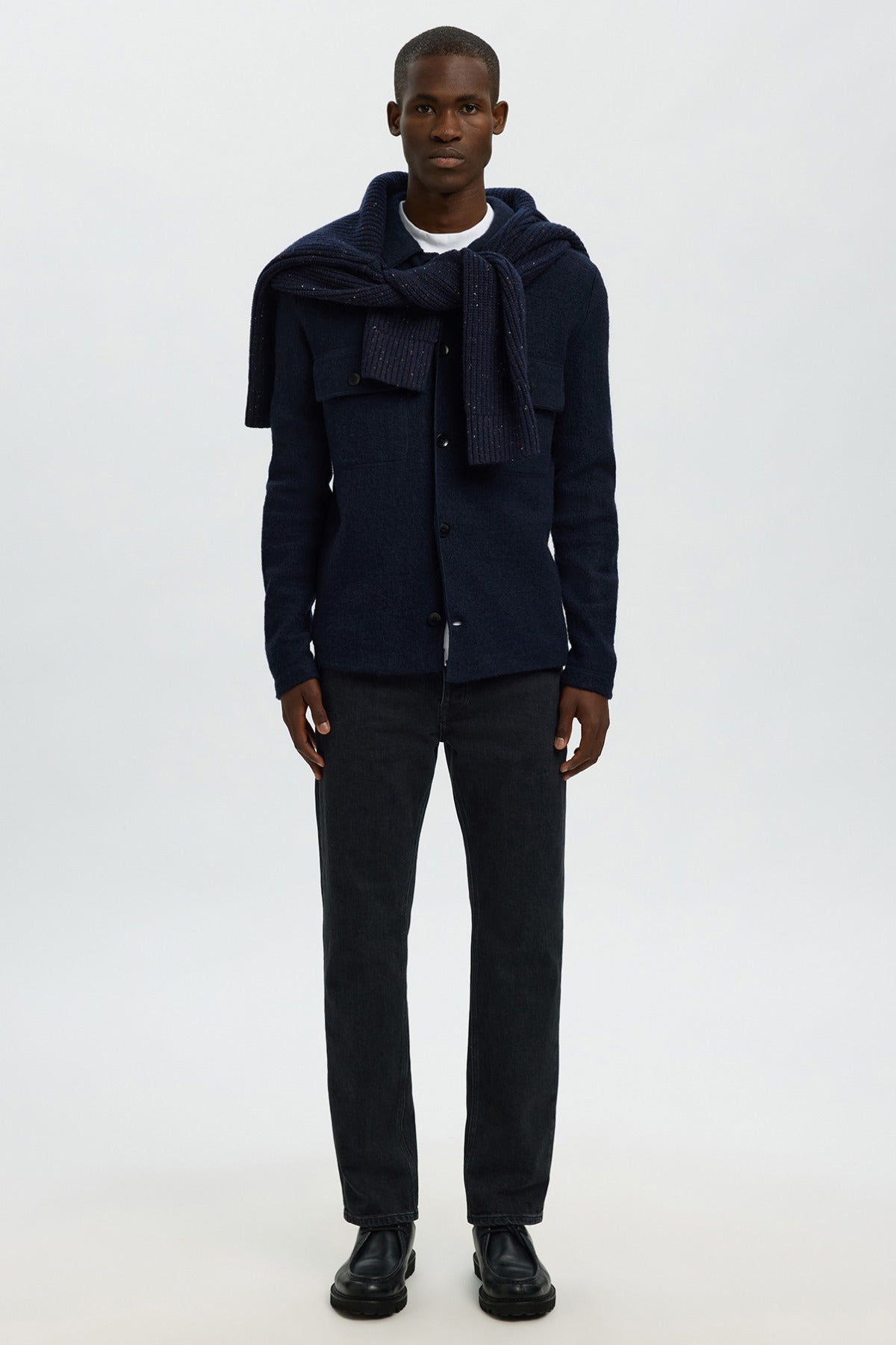 SELECTED HOMME SLHNEALY LS KNIT WORKWEAR CARDIGAN NOOS