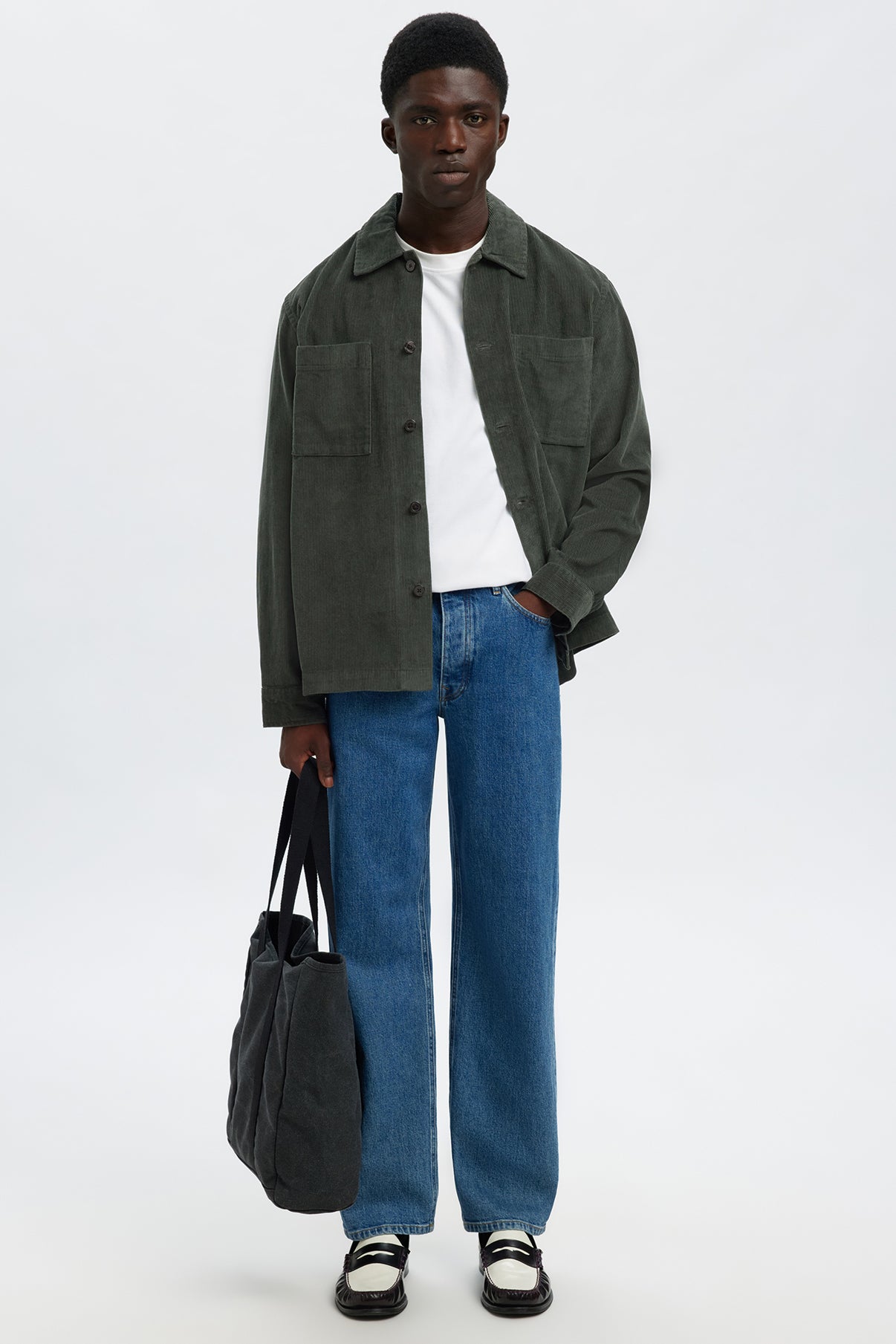 SELECTED HOMME SLHREGTATE CORD OVERSHIRT