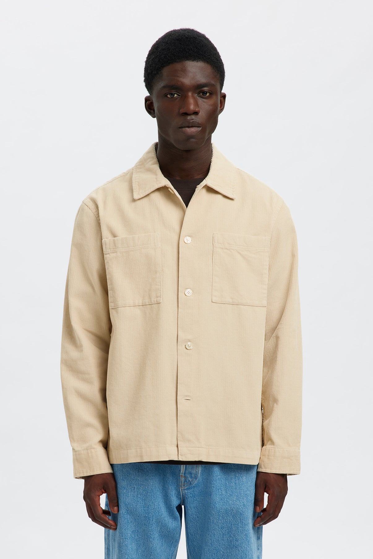 SELECTED HOMME SLHREGTATE CORD OVERSHIRT