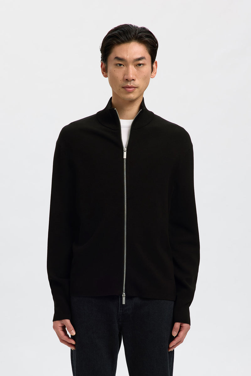 SELECTED HOMME SLHTELLER FN RELAXED ZIP CARDIGAN NOOS