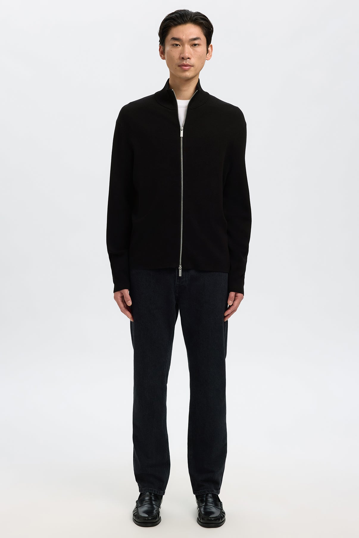SELECTED HOMME SLHTELLER FN RELAXED ZIP CARDIGAN NOOS