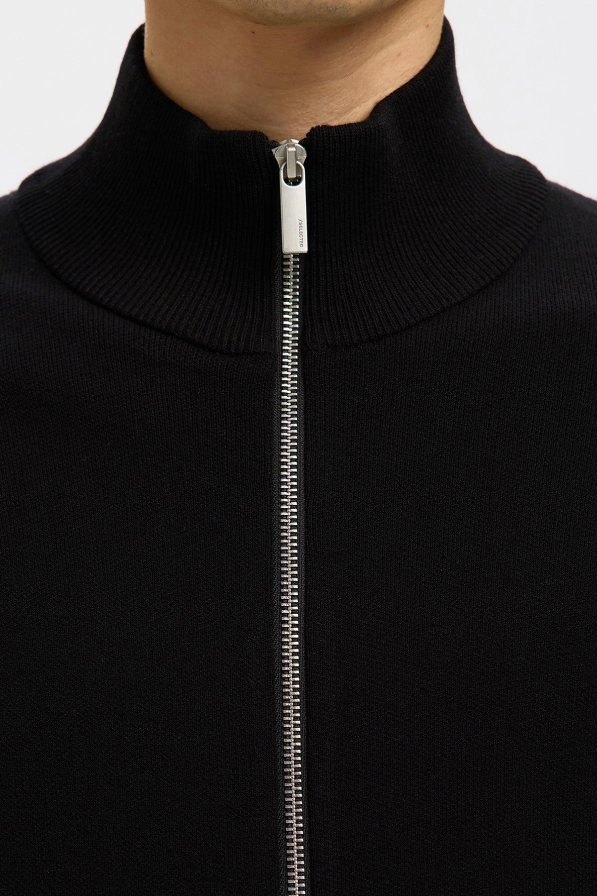 SELECTED HOMME SLHTELLER FN RELAXED ZIP CARDIGAN NOOS