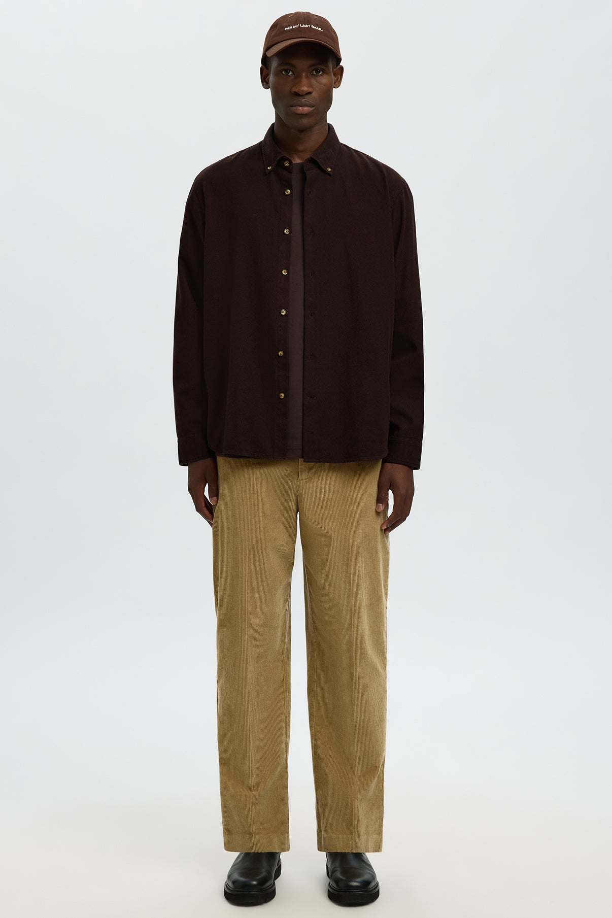 SELECTED HOMME SLHREGNOAH MIX BDWN LS SHIRT CAMP