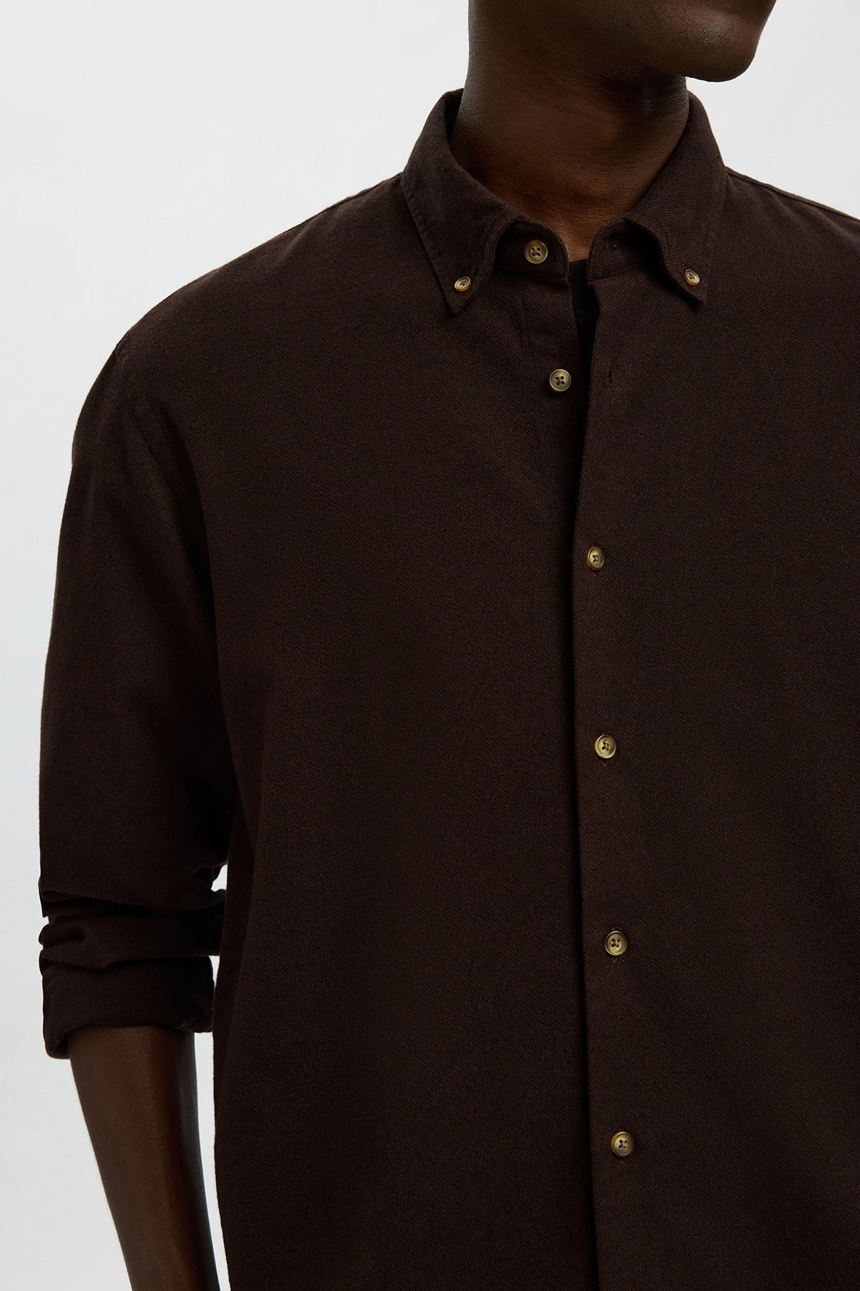 SELECTED HOMME SLHREGNOAH MIX BDWN LS SHIRT CAMP