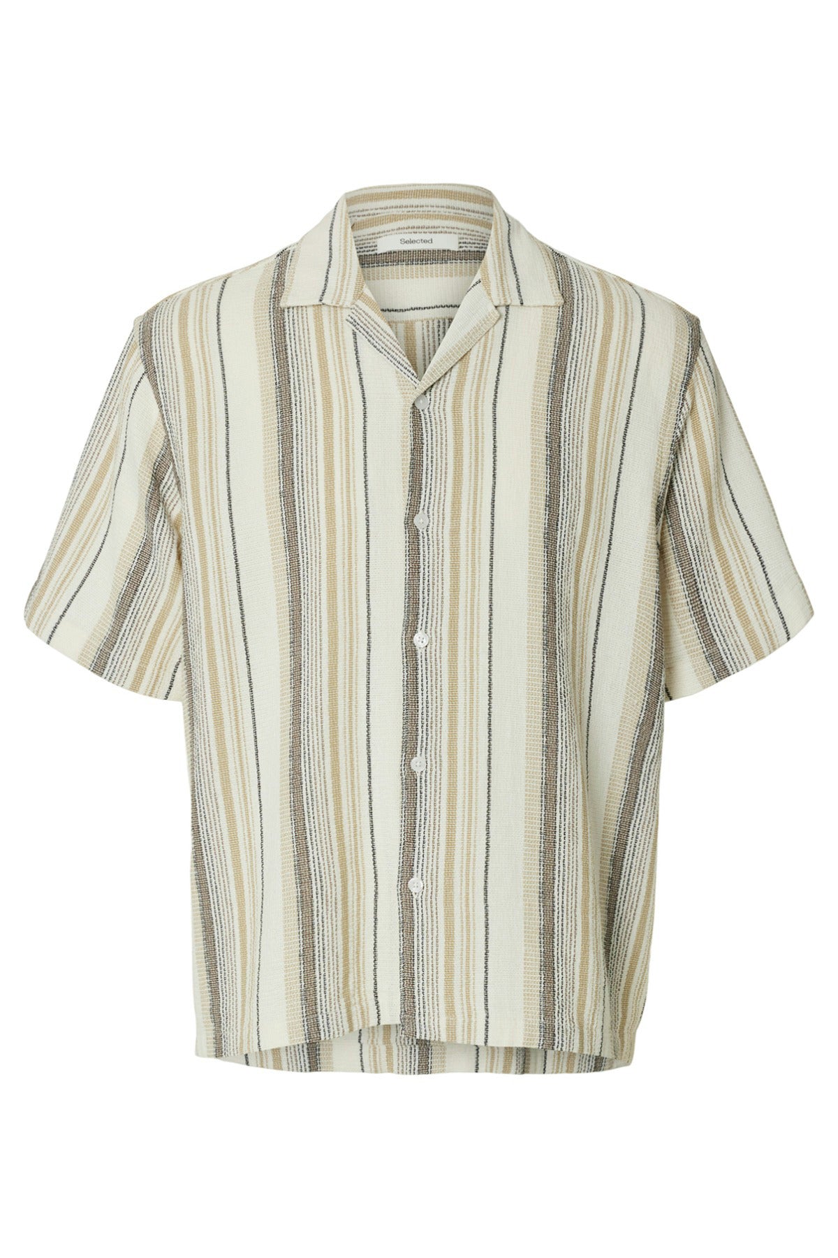 SLHRLXCAL - Kortærmet skjorte med striber