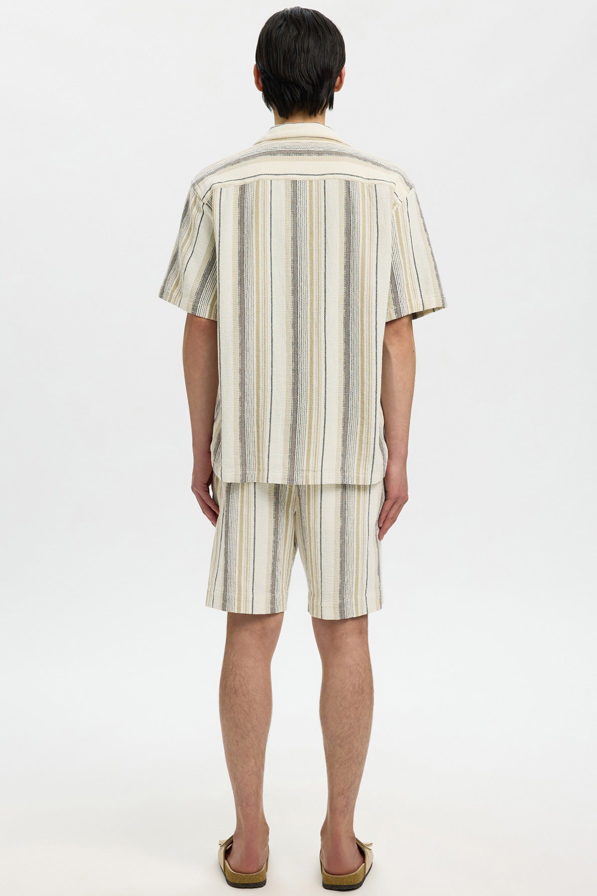 SLHRLXCAL - Kortærmet skjorte med striber