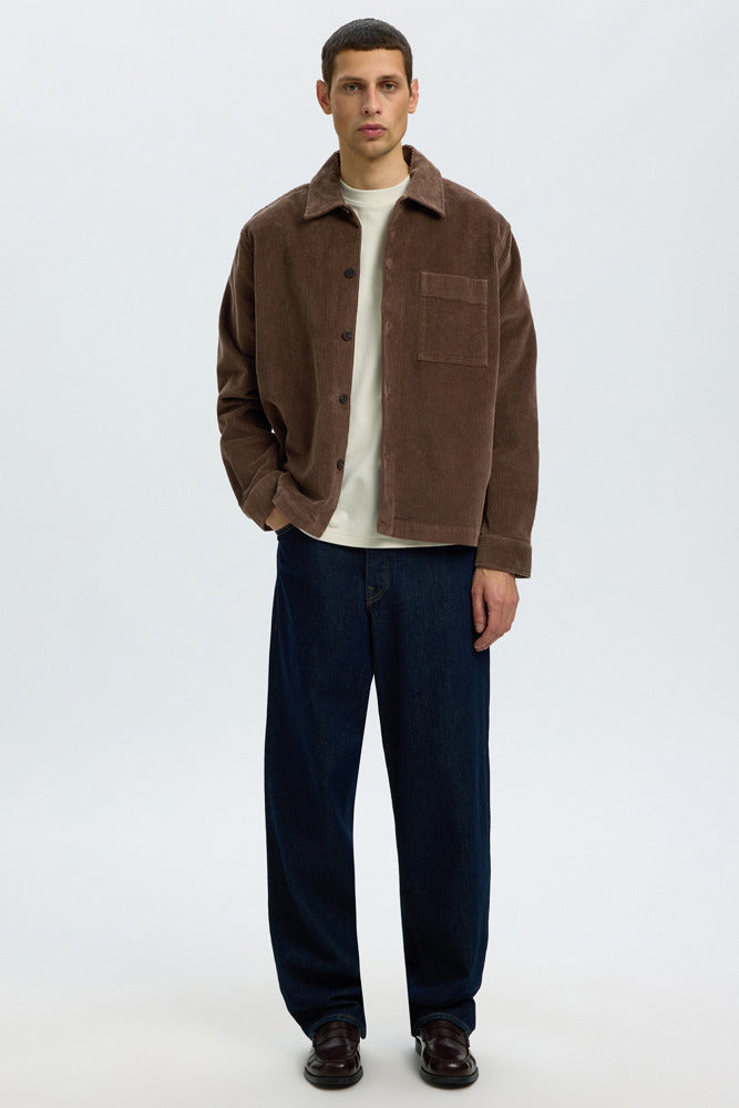 SLMOTTO KRIS - Overshirt i fløjl