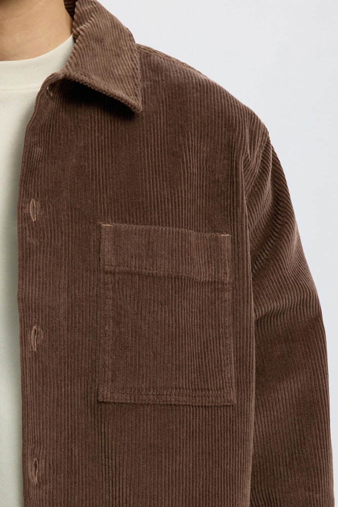 SLMOTTO KRIS - Overshirt i fløjl