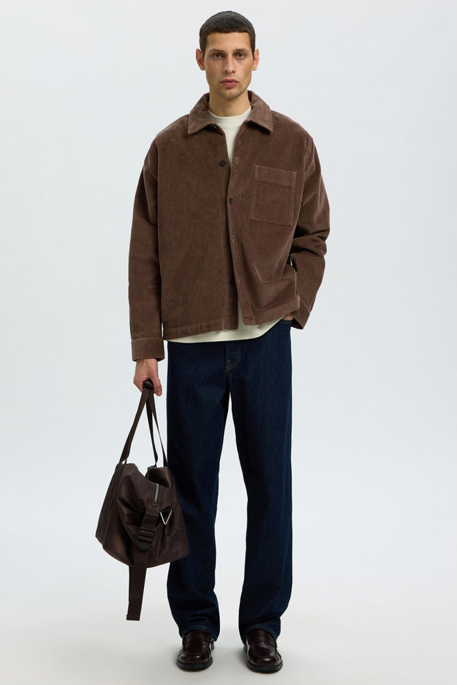 SLMOTTO KRIS - Overshirt i fløjl