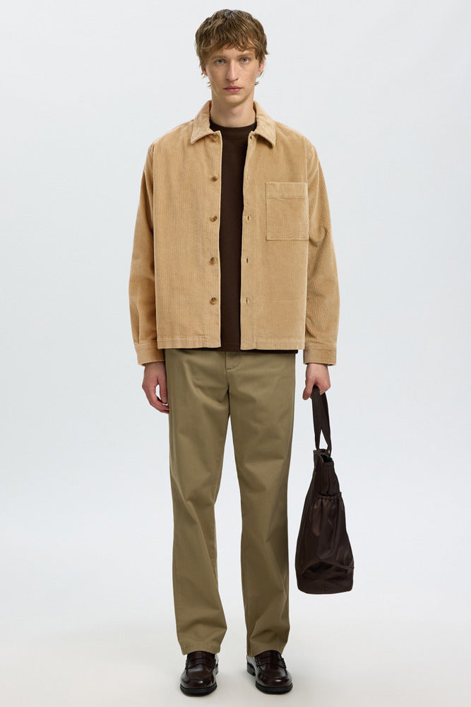 SLMOTTO KRIS - Overshirt i fløjl