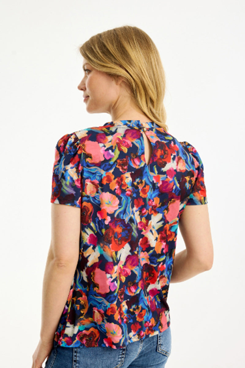 InFront Grazia blouse short sleeves