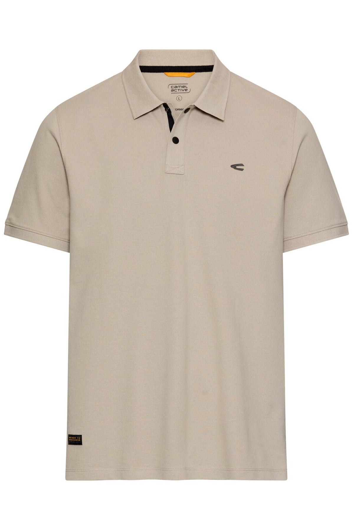 Kortærmet polo med logo