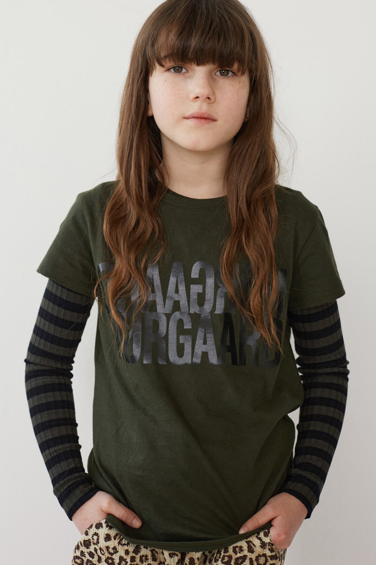 Mads Nørgaard T-shirt Talika stripe 5x5