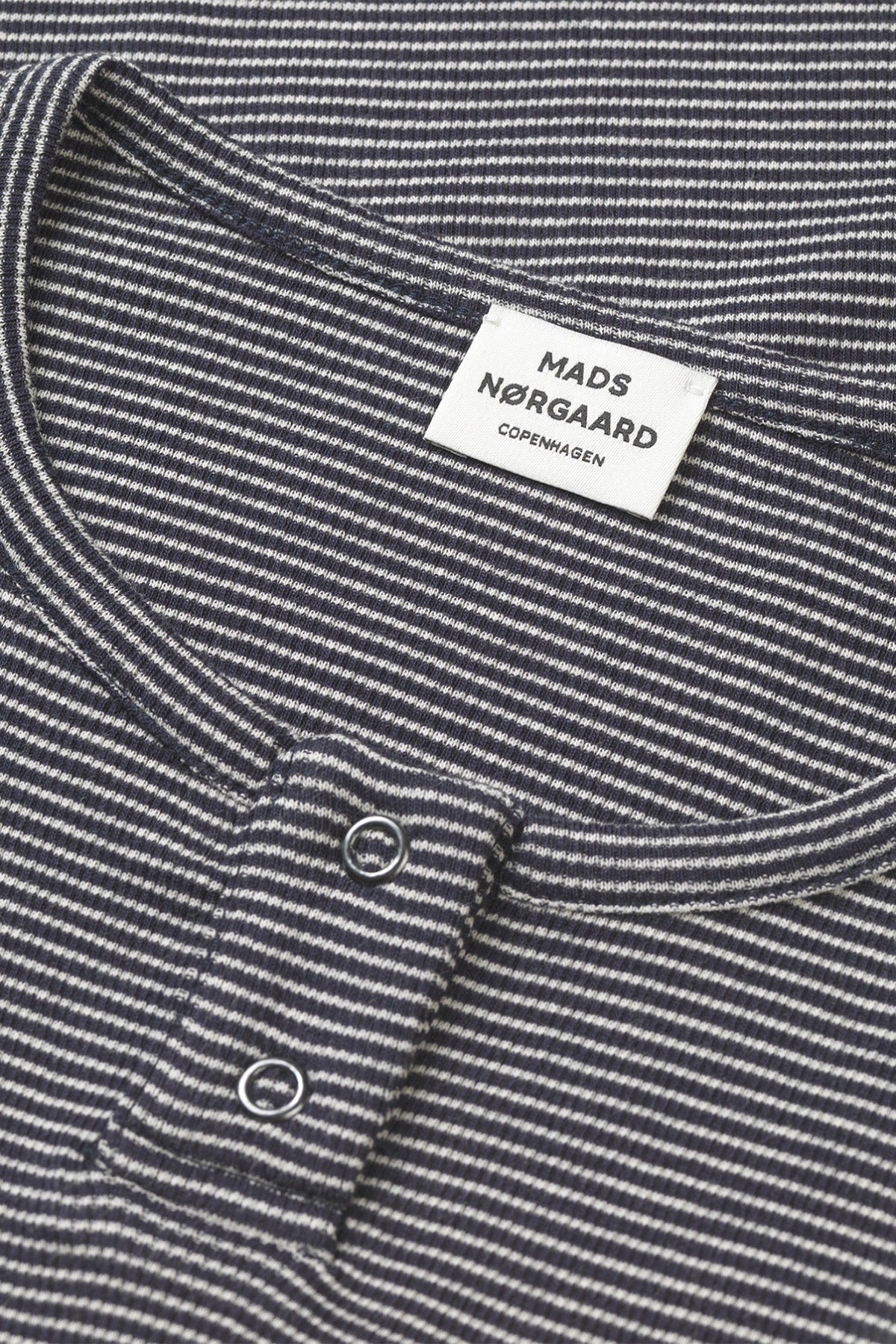 Mads Nørgaard T-SHIRT TOP TALE 2X2 STRIPE