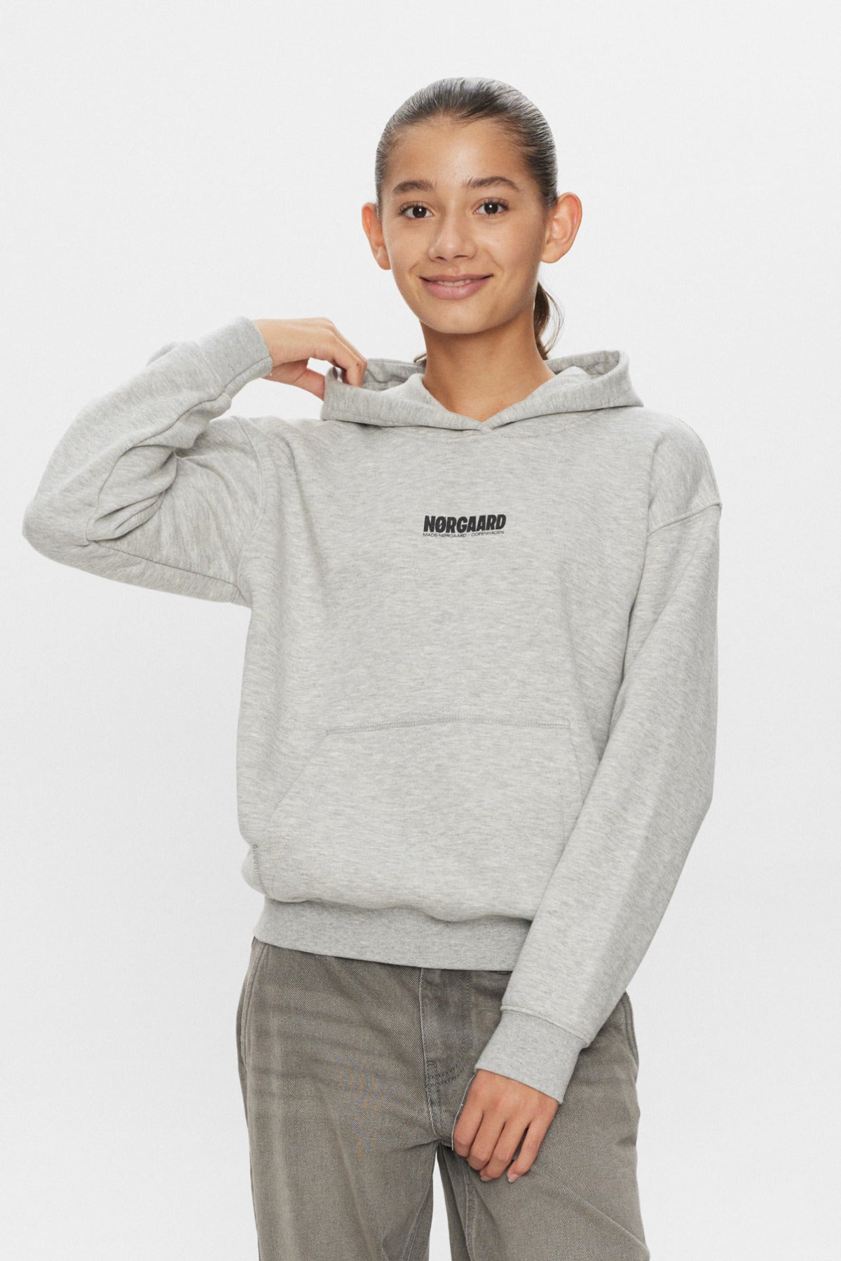 MADS NØRGAARD BOY SWEATSHIRT SONAN HOODIE MIX UNISEX