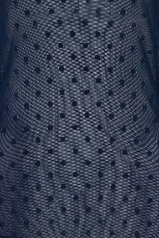 FRDETA TEE 1 - Langærmet mesh t-shirt