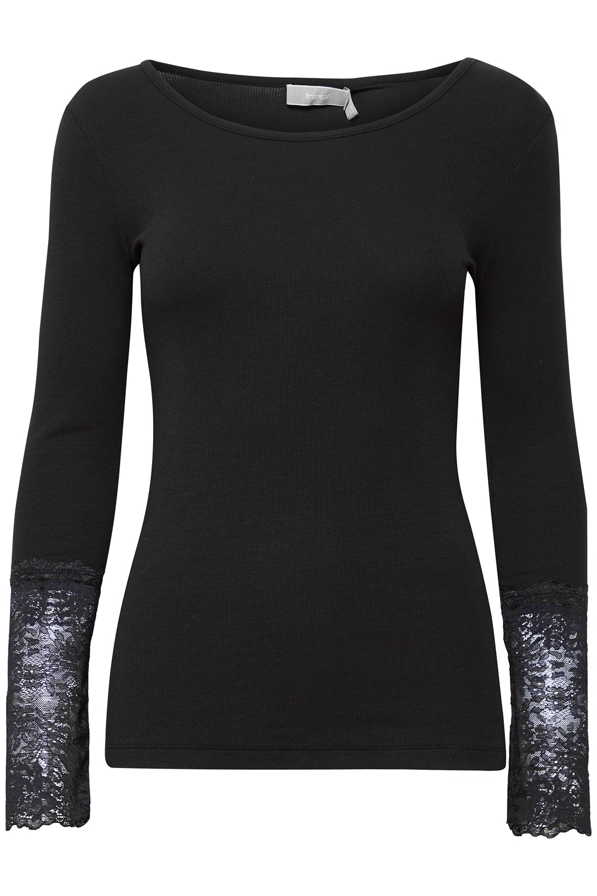FRHIZAMOND TEE 19 - Langærmet t-shirt med blonde detalje