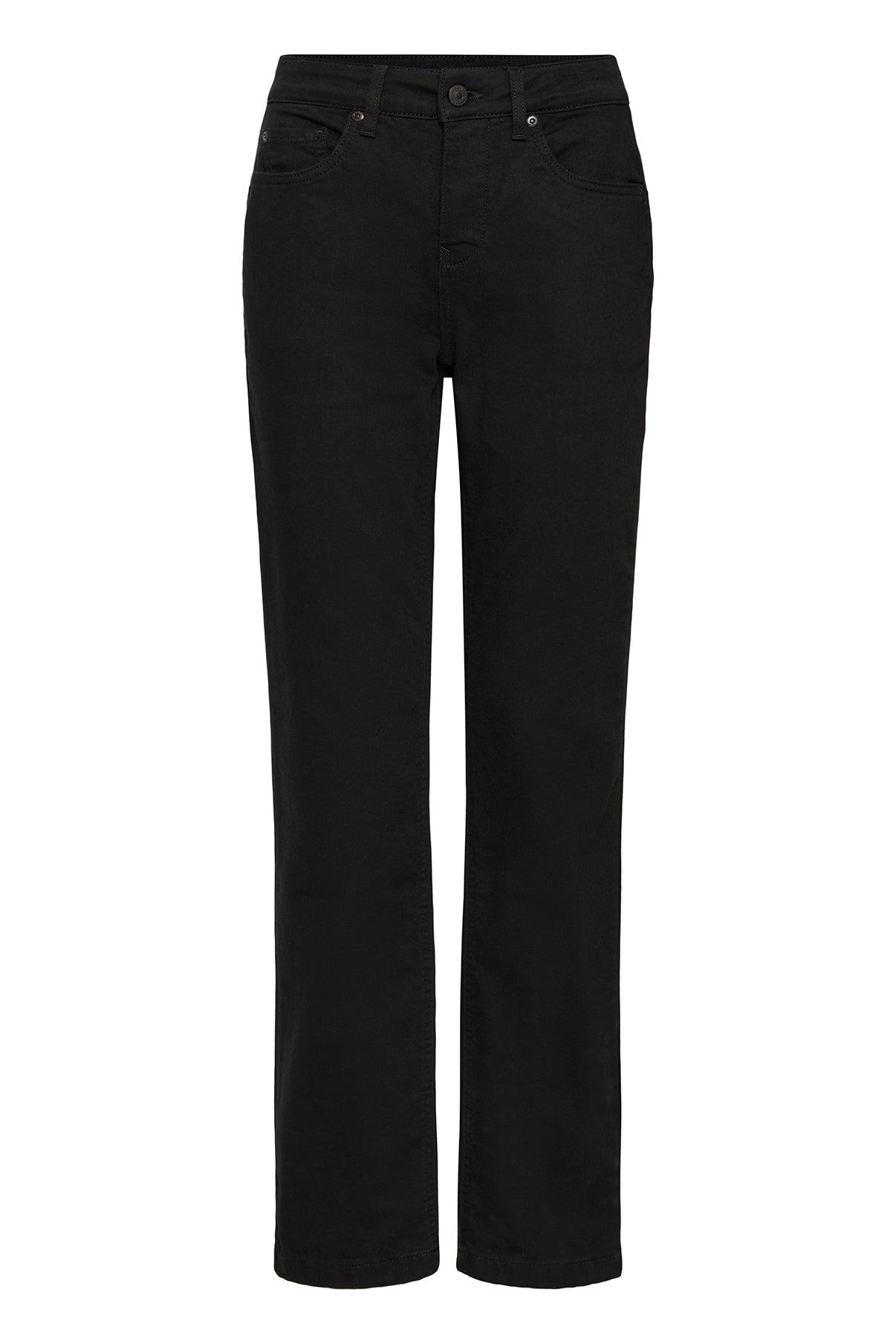 FRBLACKIE PAM JE 2 - Klassiske sorte jeans med stræk