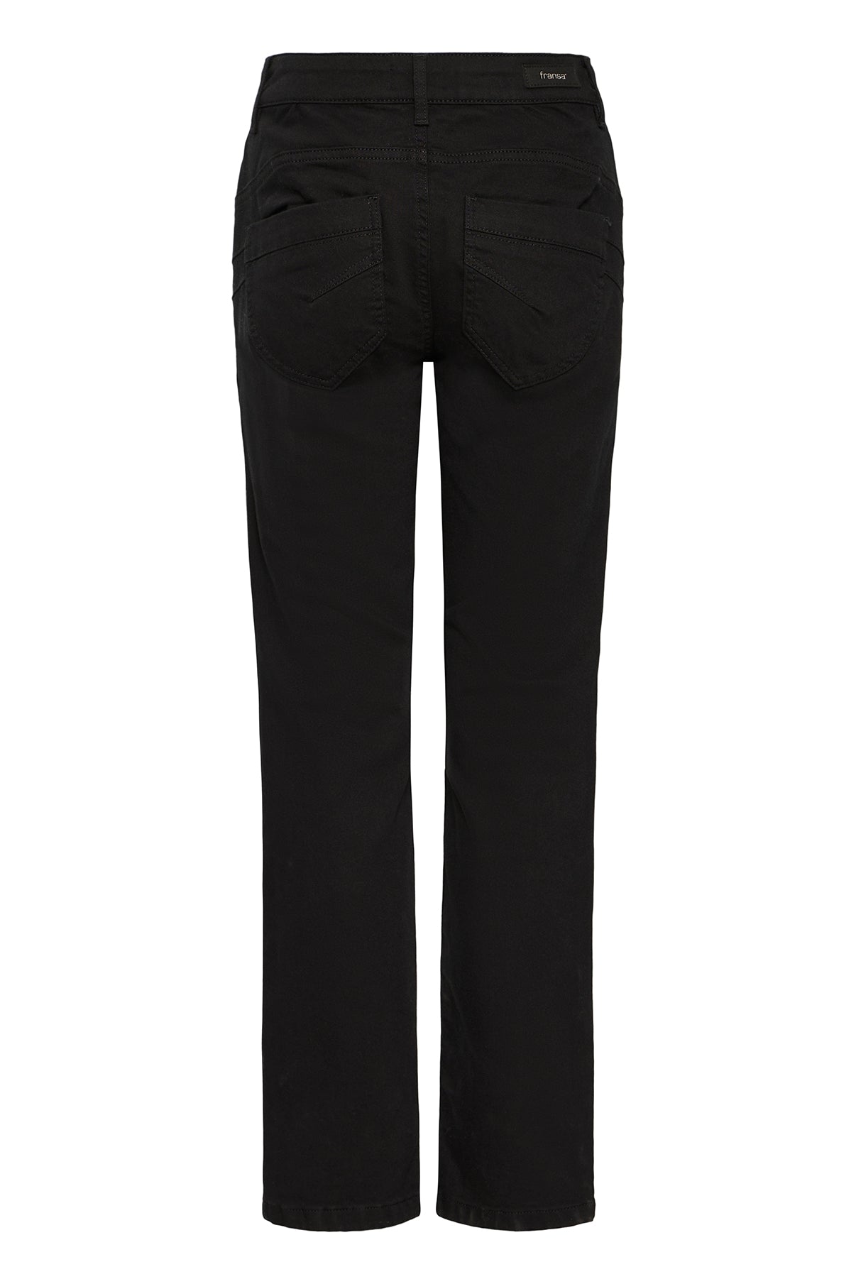 FRBLACKIE PAM JE 2 - Klassiske sorte jeans med stræk