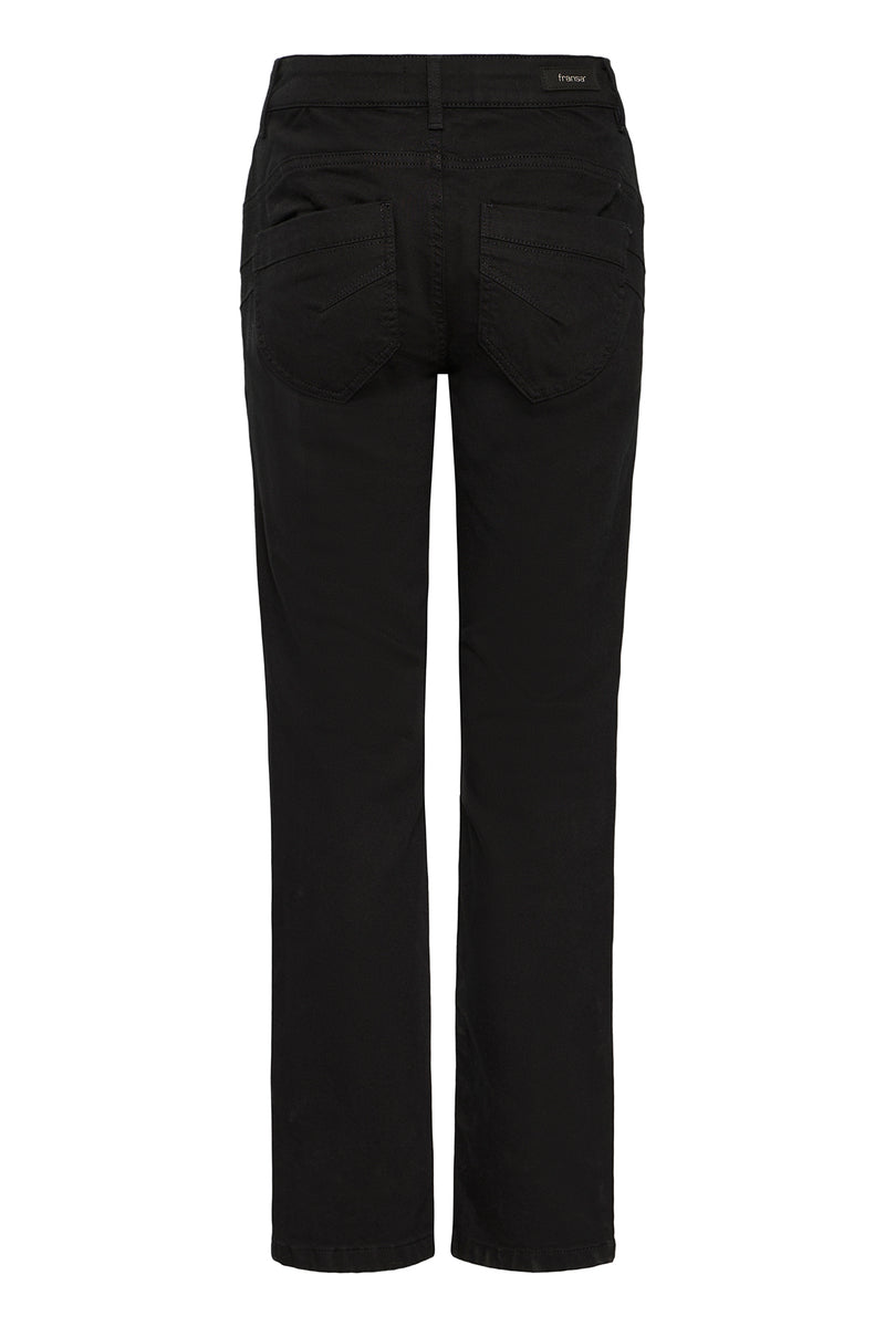 FRBLACKIE PAM JE 2 - Klassiske sorte jeans med stræk
