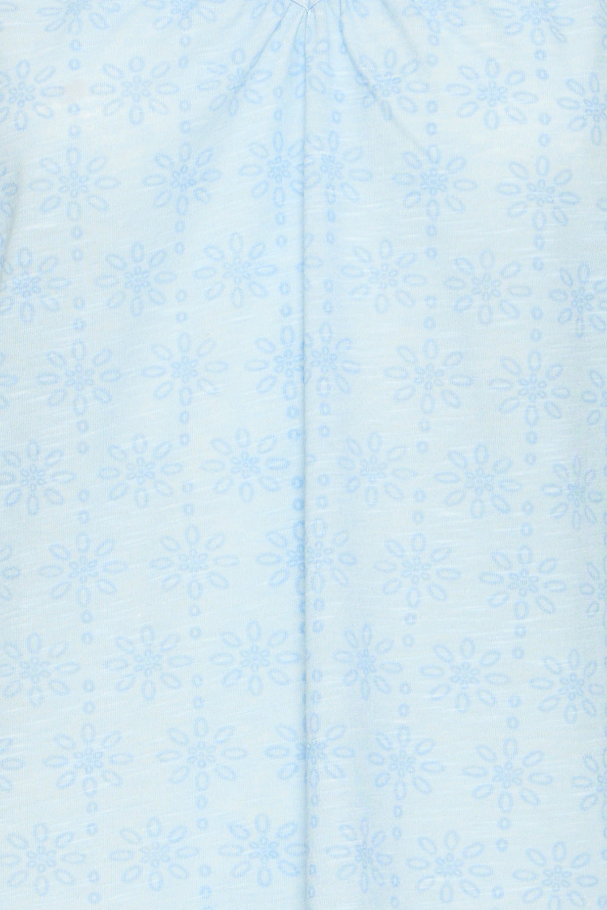 FRSANIA TOP 1 - Let mønstret top med v-udskæring