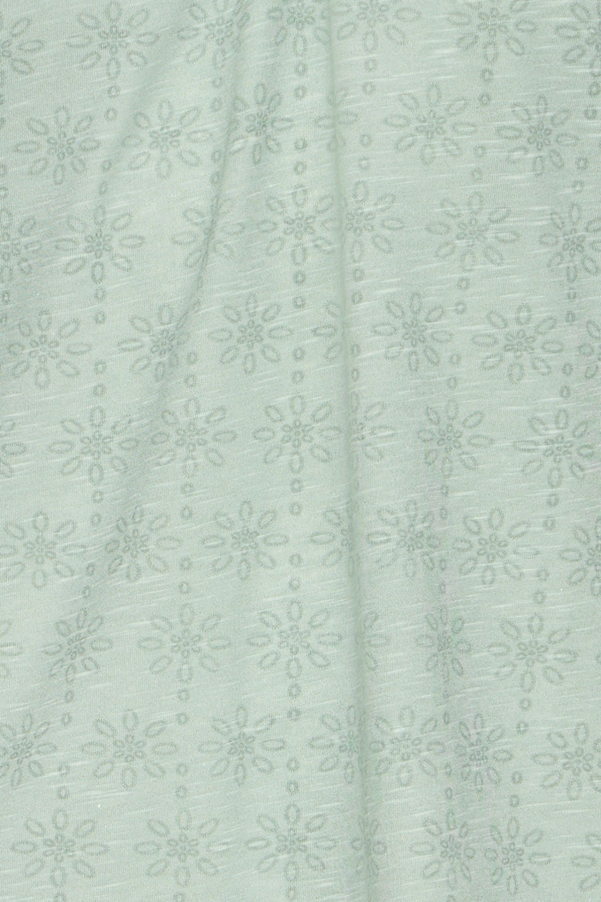 FRSANIA TOP 1 - Let mønstret top med v-udskæring