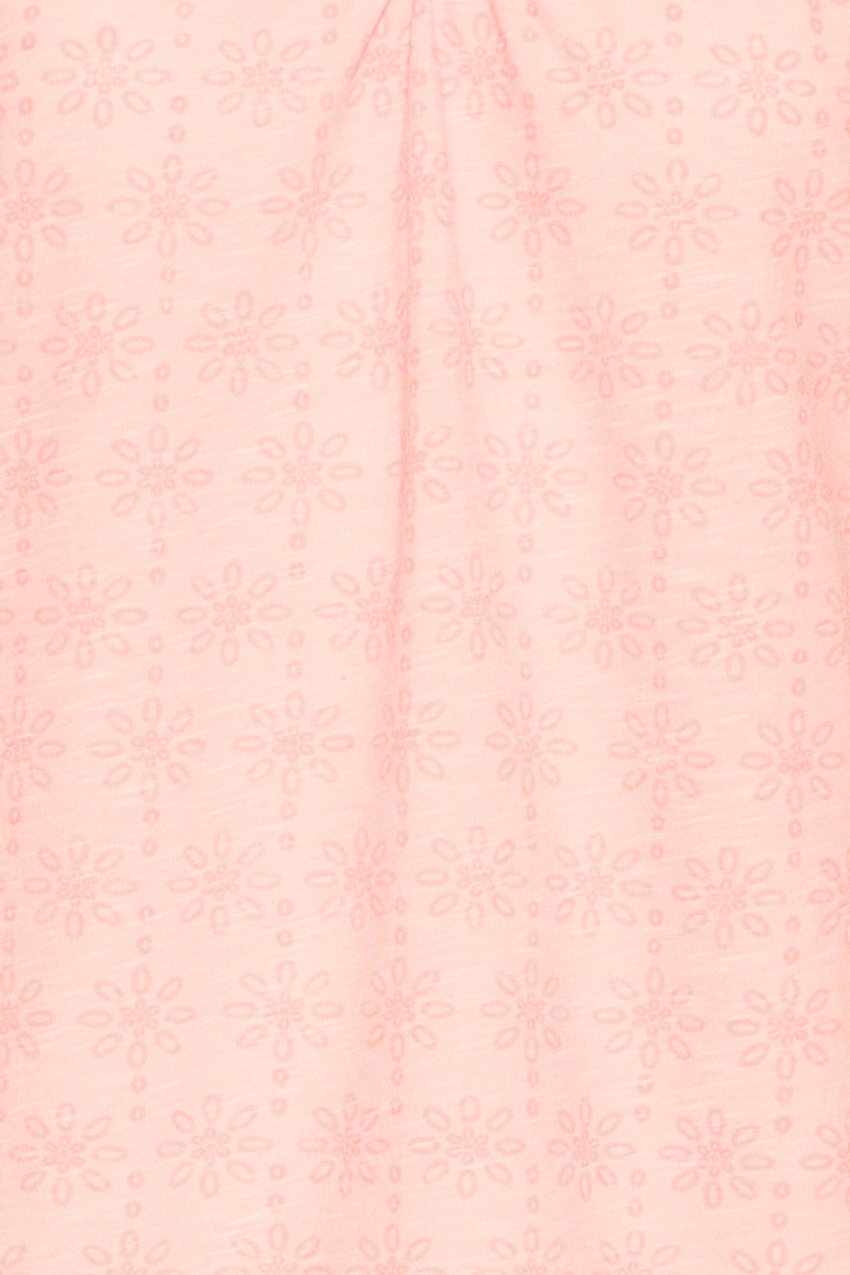 FRSANIA TOP 1 - Let mønstret top med v-udskæring