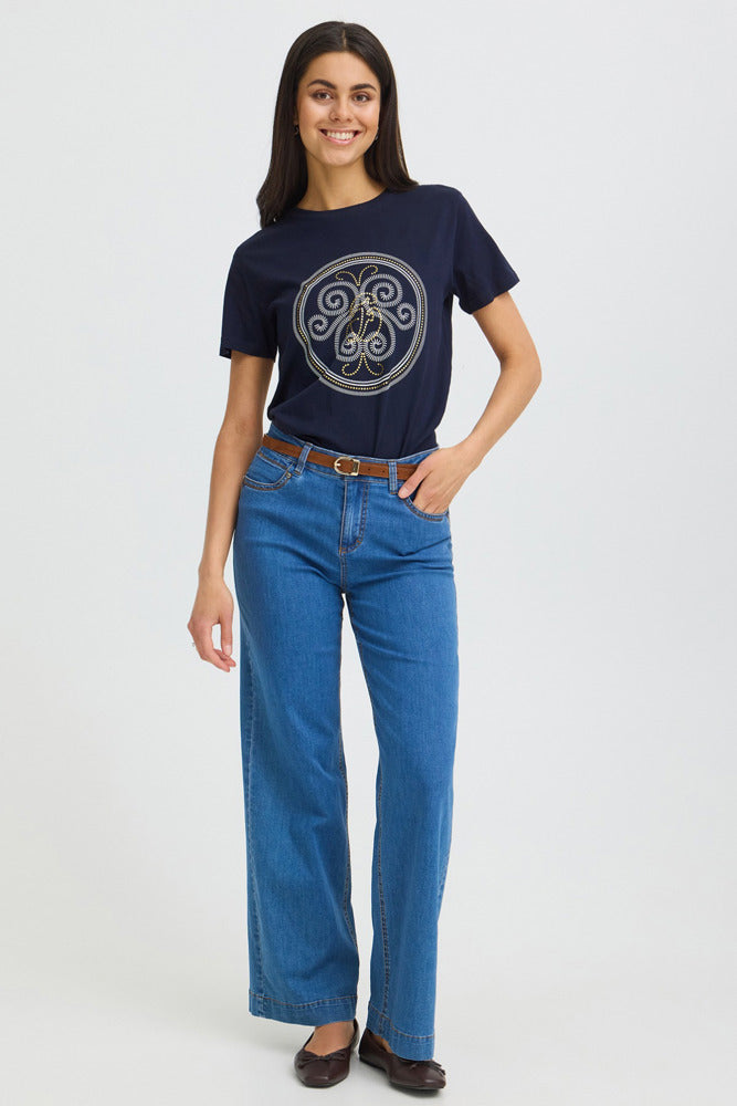 FRARIANA BL 19 - Kortærmet t-shirt med print