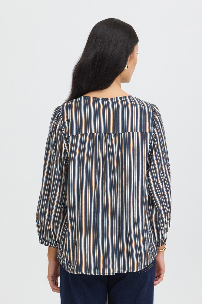 FRARIANA BL 19 - Bluse med lange ballonærmer