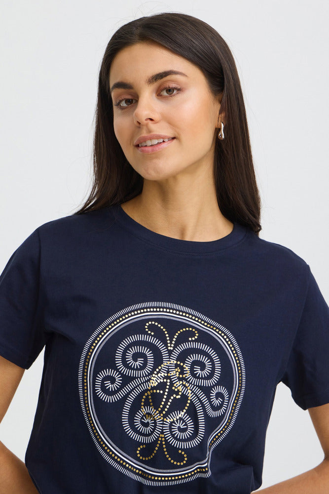 FRARIANA BL 19 - Kortærmet t-shirt med print
