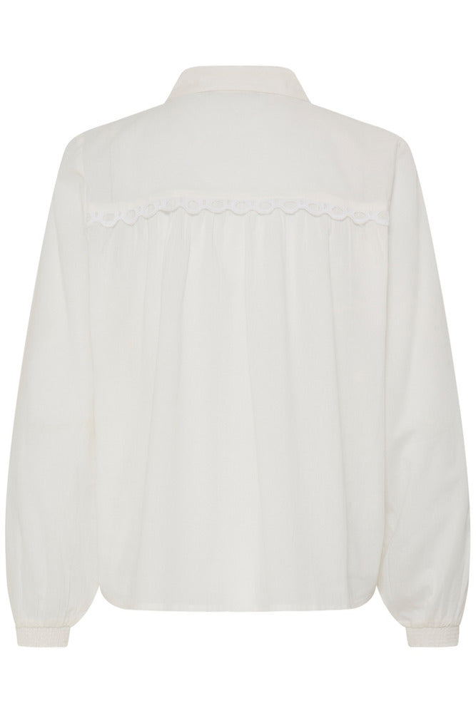 FRLACITA SH 1 - Skjortebluse med blondedetaljer