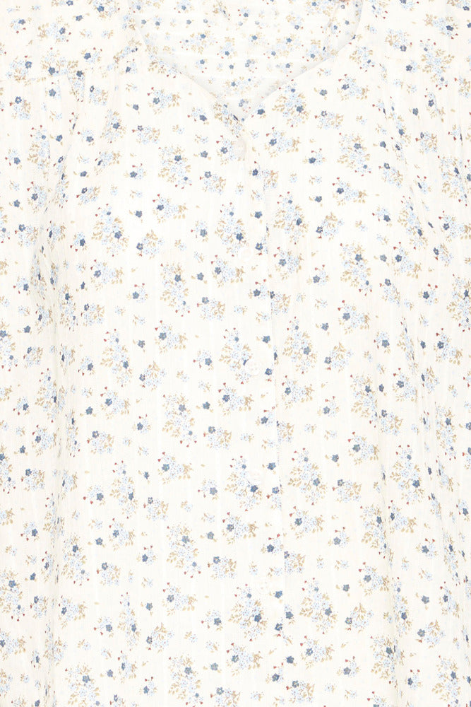 FREASA SH 1 - Blomstret bluse med fine detaljer