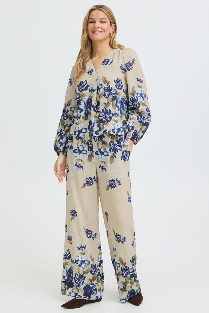 FRCARRIE BL 1 - Let bluse med lange ballonærmer