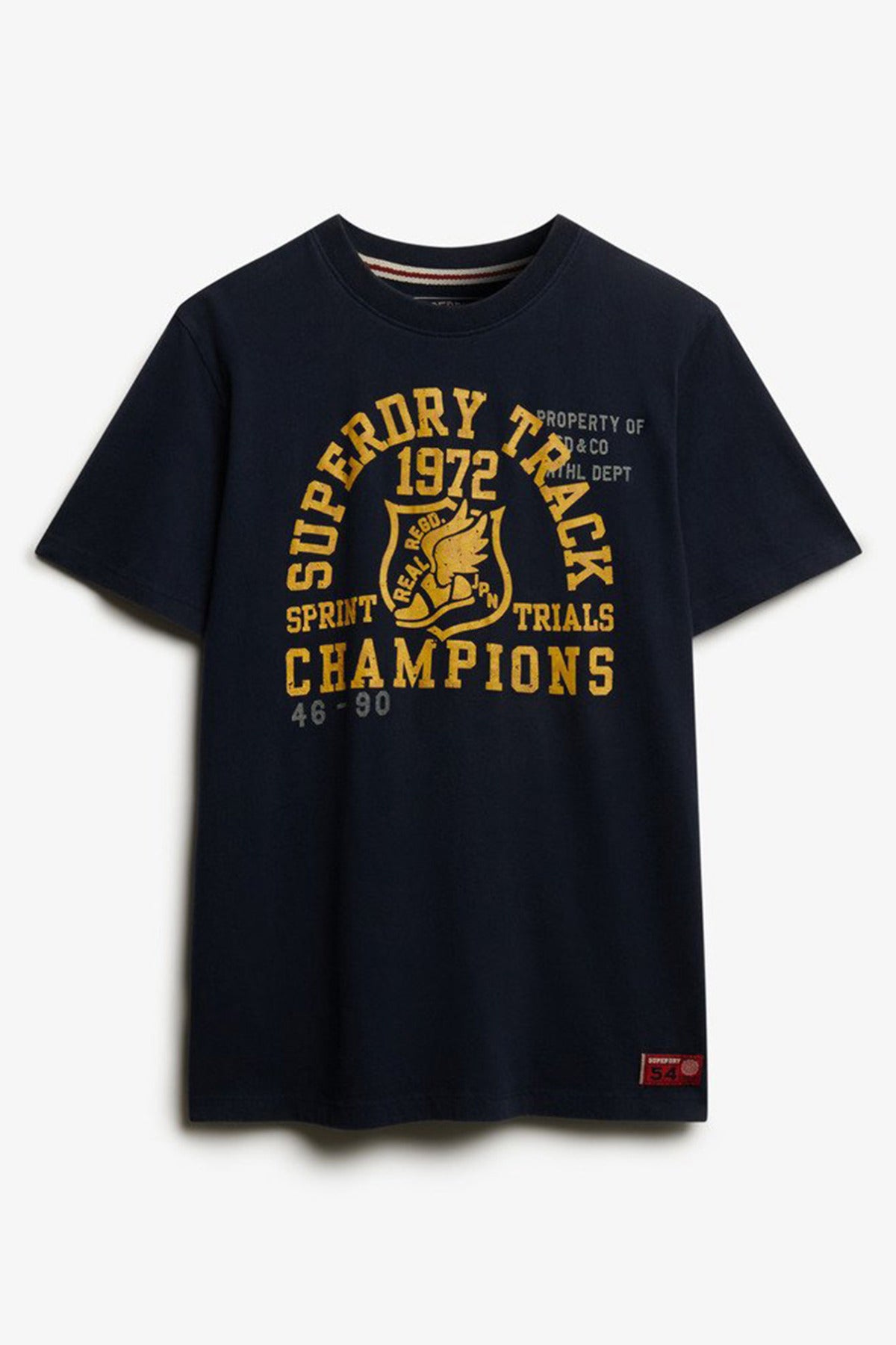 T-shirt i relaxed fit med print