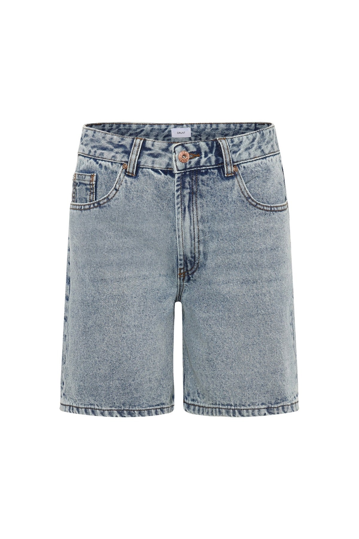 Grunt Girl GRGlori Mid-Rise Blue vintage Shorts