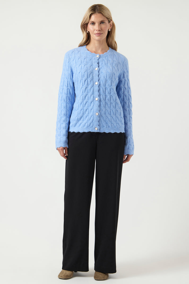 YAS YASBUBERA LS KNIT CARDIGAN S. NOOS