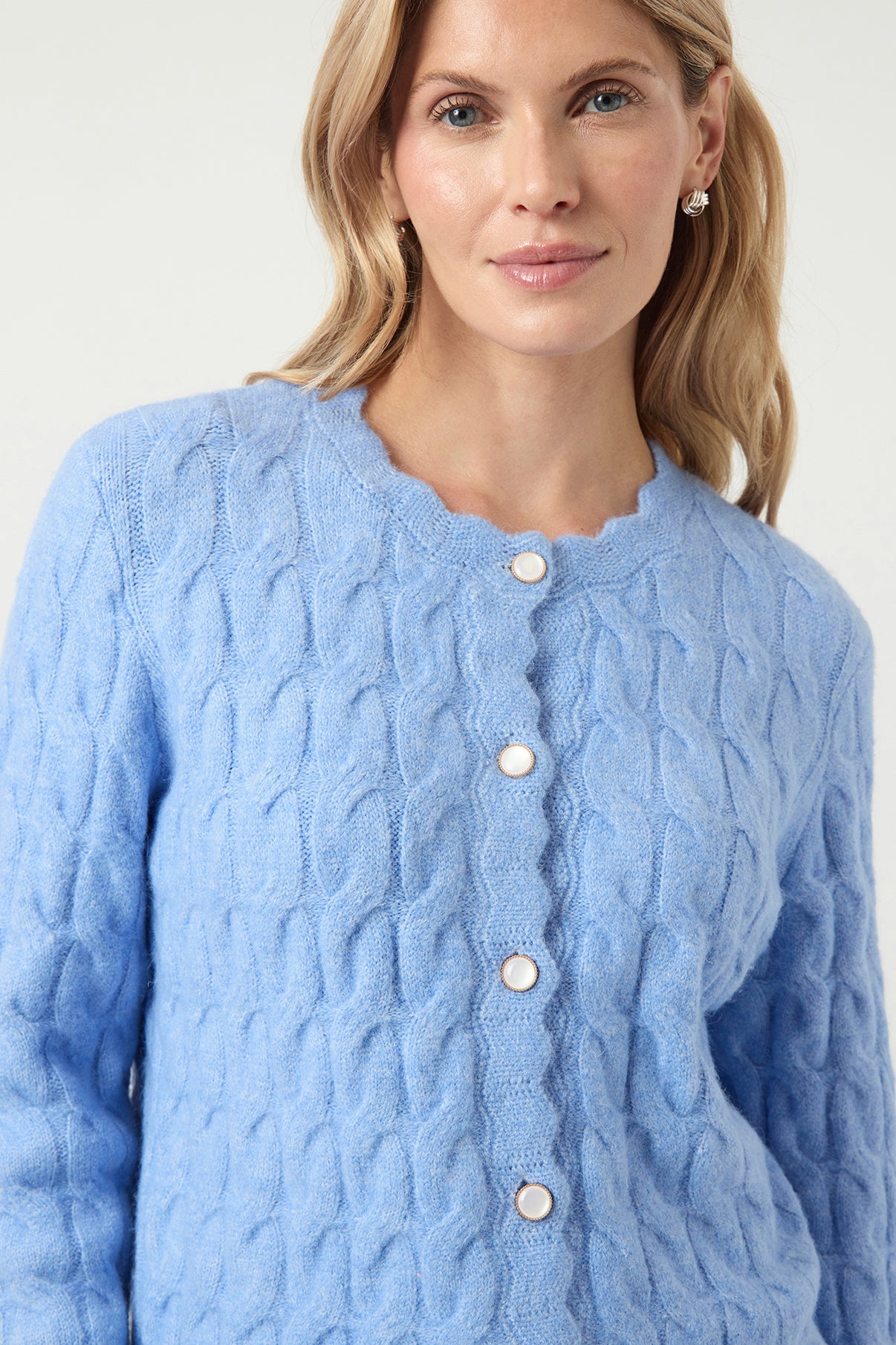 YAS YASBUBERA LS KNIT CARDIGAN S. NOOS