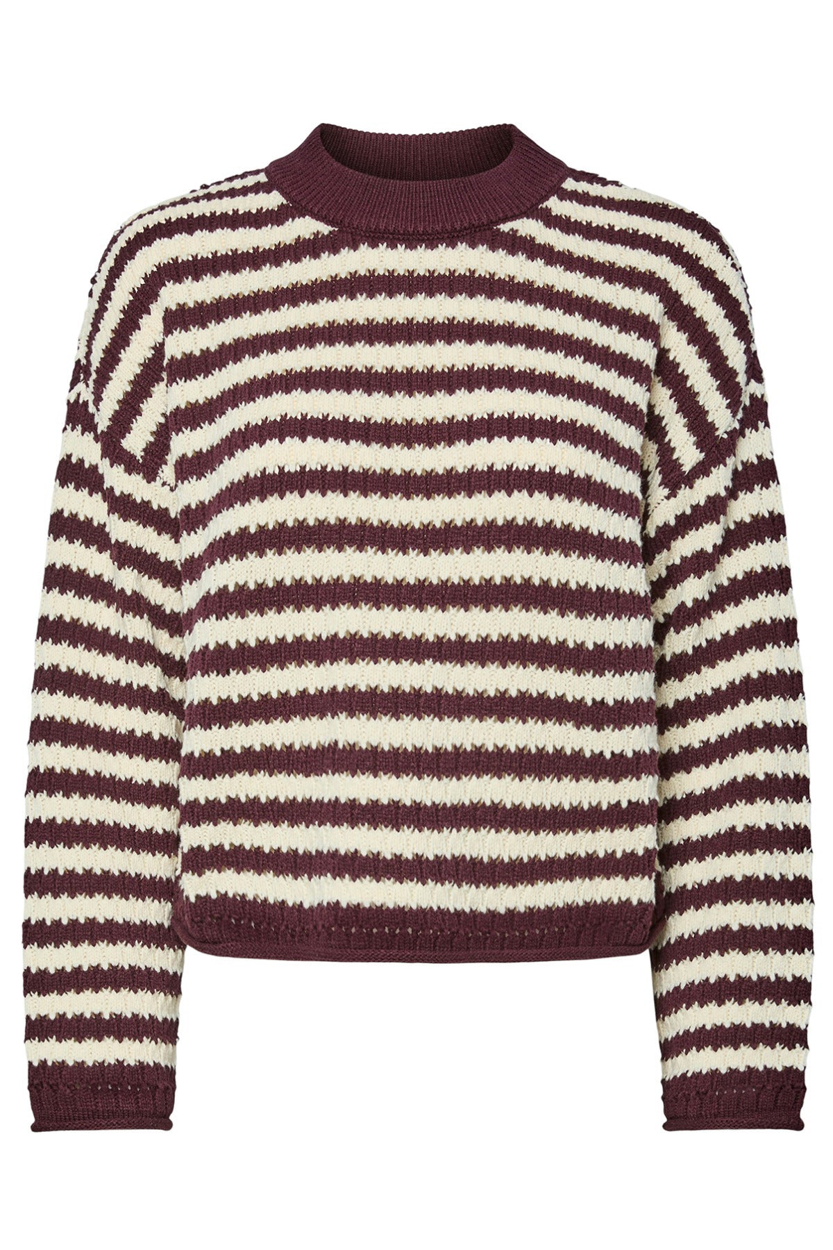 YAS YASPORTA LS KNIT PULLOVER S.