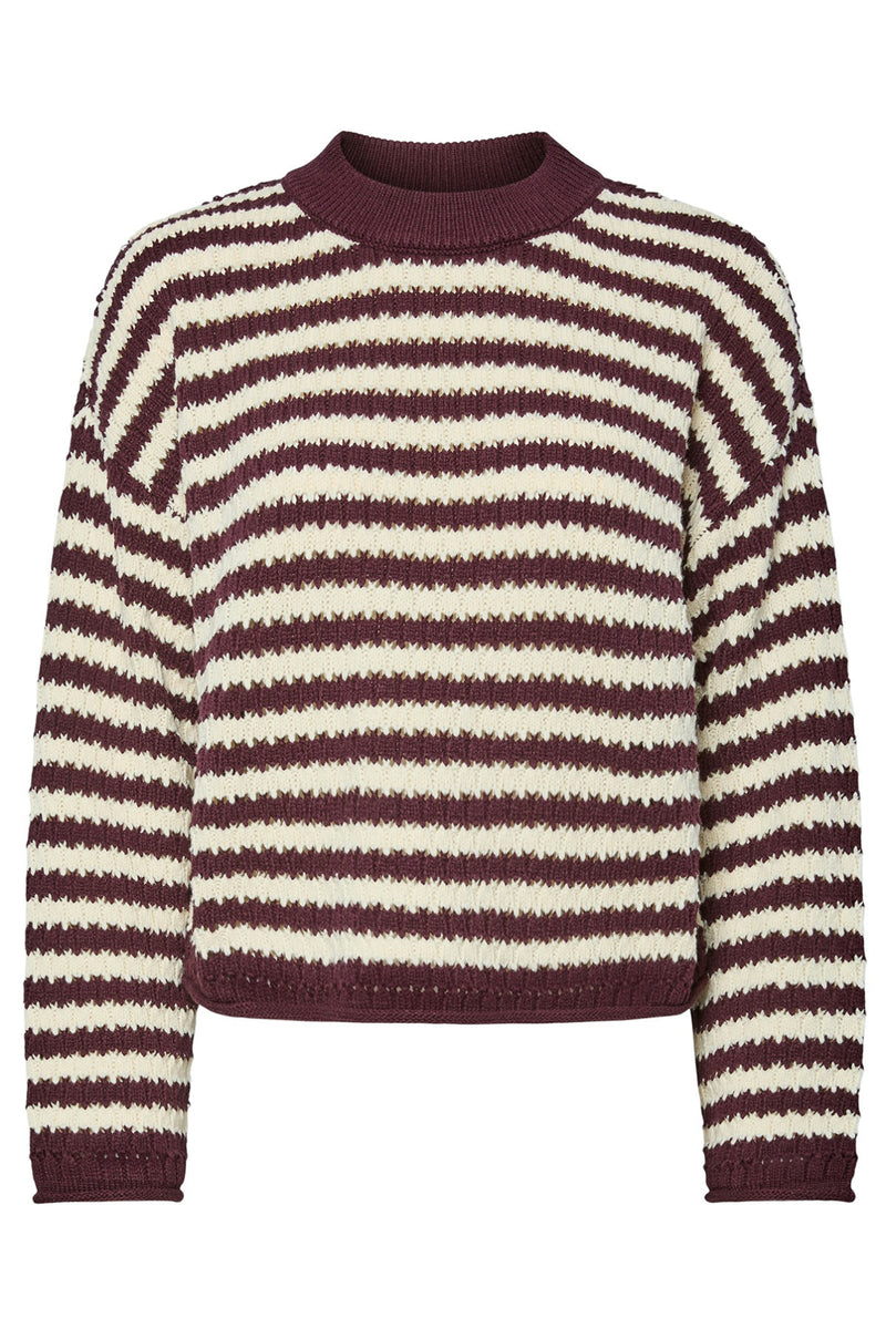 YAS YASPORTA LS KNIT PULLOVER S.