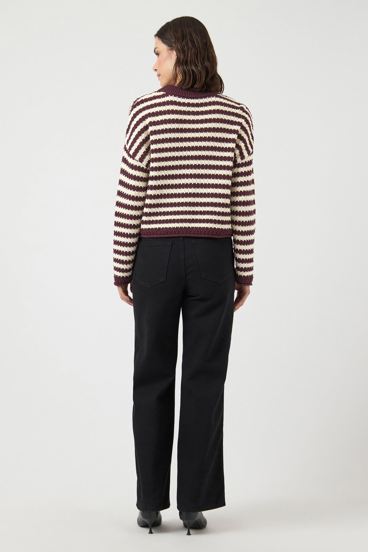 YAS YASPORTA LS KNIT PULLOVER S.