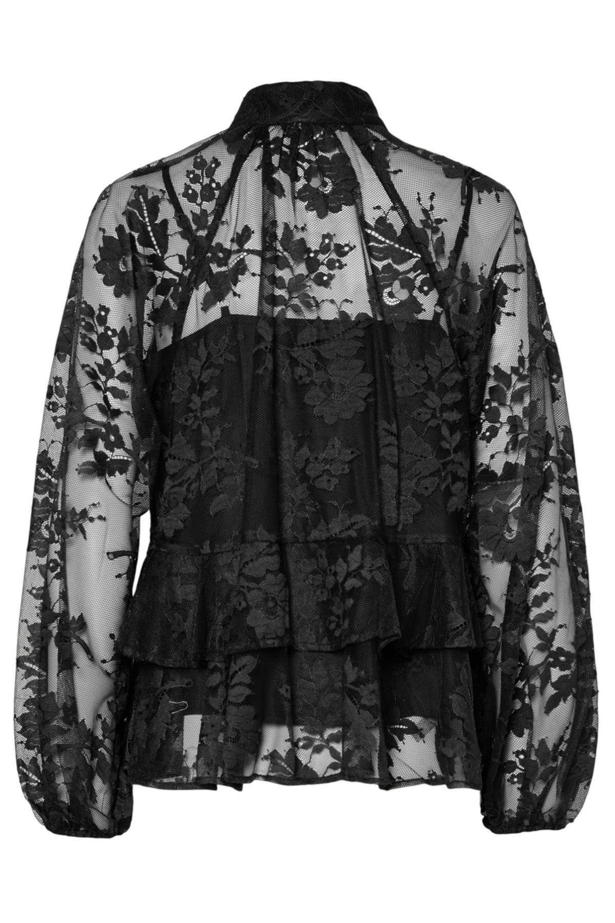 YAS YASLACILLA LS LACE TOP - SHOW