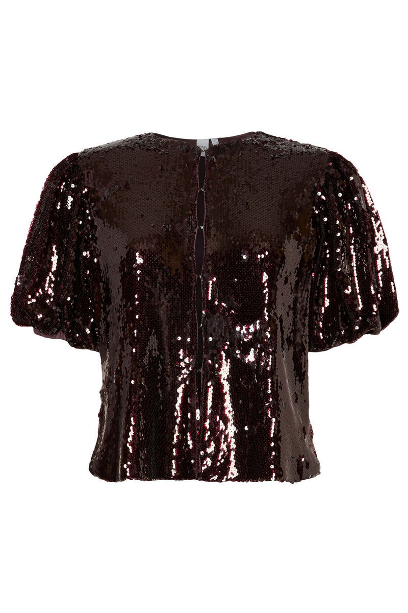 YAS YASROYALINA 2/4 SEQUIN TOP - SHOW