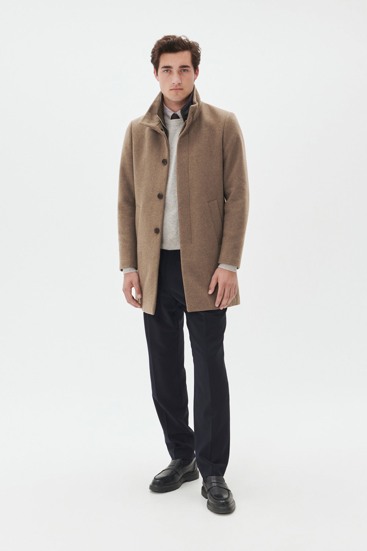 Matinique Harvey N Classic wool frakke