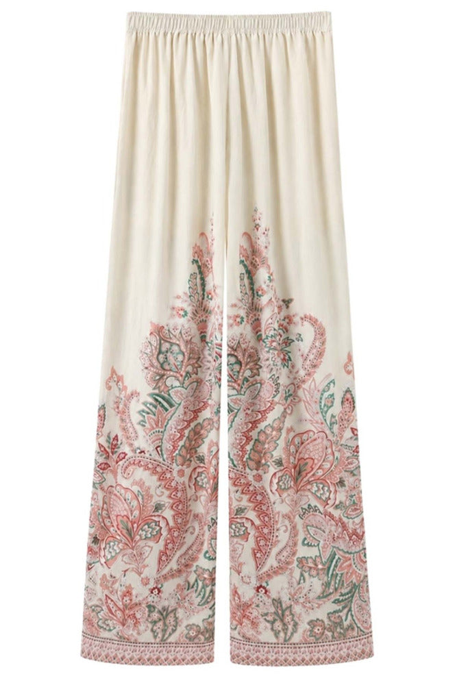 Vanja Pant - Løse bukser med print